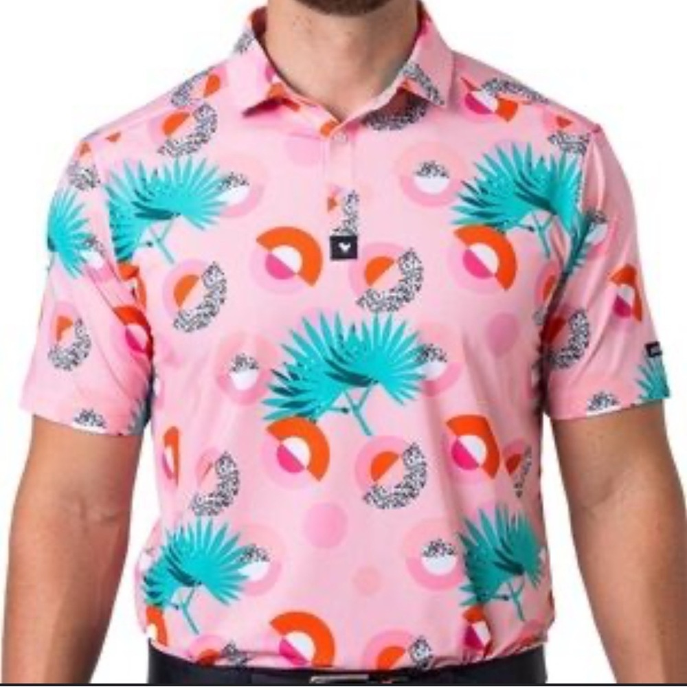 Bad Birdie Dr. Ace Polo Men’s Size M